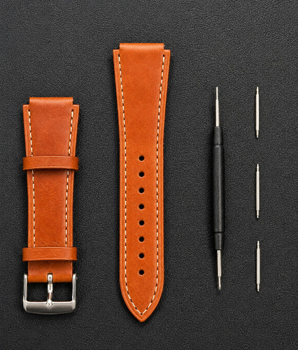 18mm leather watch - leather, for