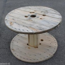 Large Wooden Cable Drum Heavy Duty Reels Upcycled DIY Garden Patio, Furniture