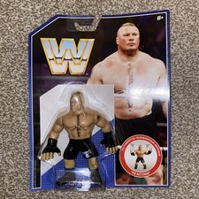 WWE Mattel Retro Series 1 Brock Lesnar MOC Brand  New WWF