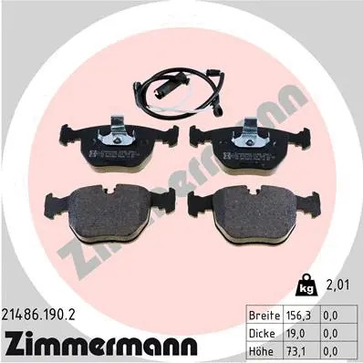 Front brake pad set disc - brake,