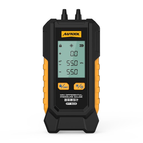 Digital manometer dual - digital, port