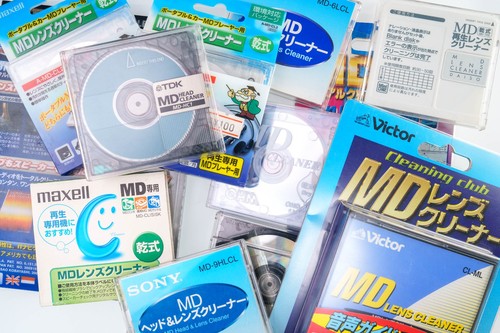 Minidisc lens cleaners - minidisc, md