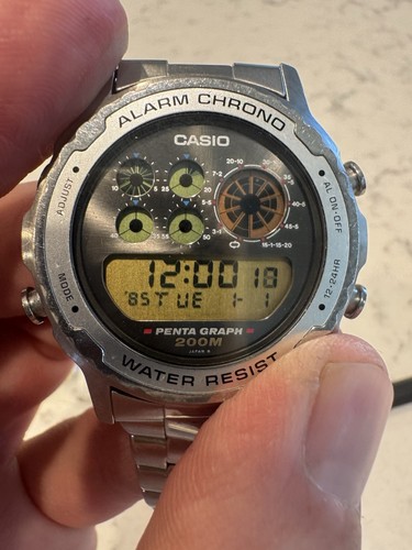 Vintage casio 7200 - dw-7200, 323