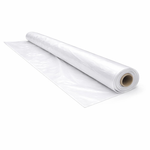 Clear builders polythene - clear,