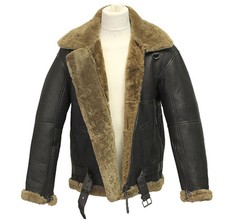 WWII Mens RAF Ginger Sheepskin