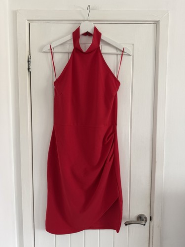 Lipsy women red halterneck - lipsy,
