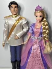 Tangled’s Rapunzel And Flynn Ryder Disney Mattel fashion dolls 