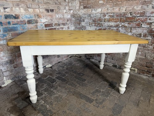 Rustic pine farmhouse dining - rustic,