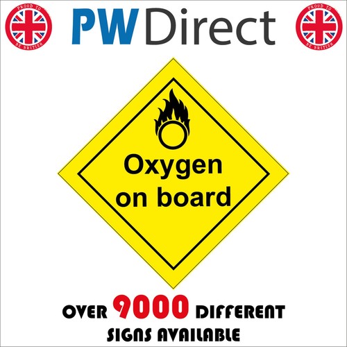 Sign oxygen board - sign,