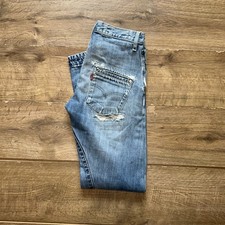 Vintage Levi’s Engineered Twisted Leg Jeans 28 W L32 Distressed Y2K