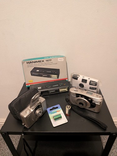 Vintage film camera bundle - film, job