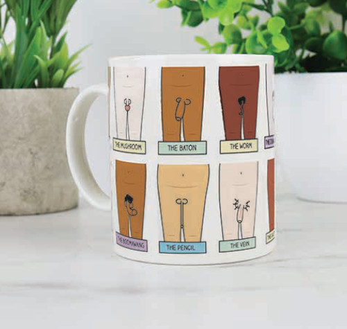 Willy penis mug - mug, offensive