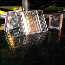 50PCS Defective Lens Prism Optical Glass Physics Decorative prism for DIY