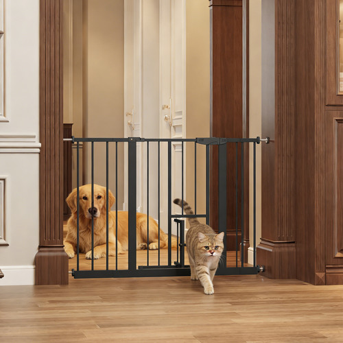 Baby gate with - with, door