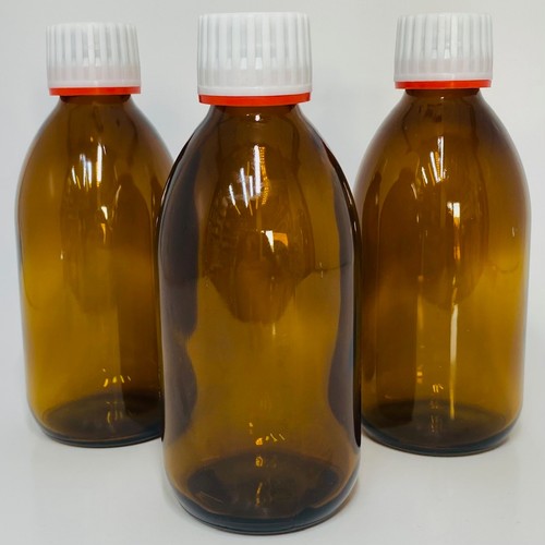250ml amber brown - amber, glass