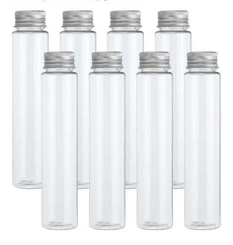 8pcs clear test tube 110ml - 8pcs,