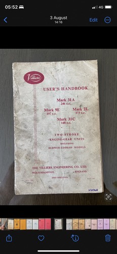 Villiers user handbook - villiers, user`s