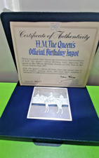 Bullion Bar H.M QUEENS INGOT