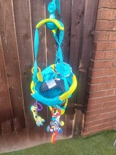 Bright Starts Deluxe Bounce N Spring Loaded Door Bouncer Jumper