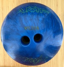 AMF ‘Boogie’ Bowling Ball Blue Swirl + AMF Carry Bag – Used