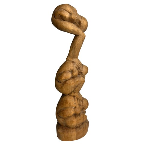 Weeping buddha totem - weeping, sculpture