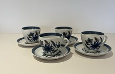 4 Vintage Tea Cups And Saucers