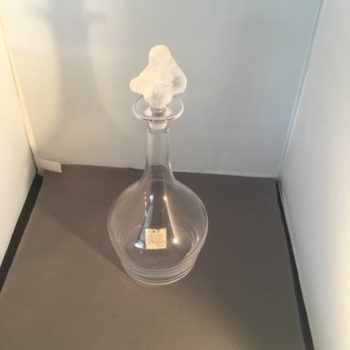 Lalique glass crystal - crystal, wine