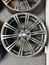 4X FULL SET OF GENUINE M3 E90 E92 E93 BMW SHADOW CHROME ALLOY WHEELS 19” 220M