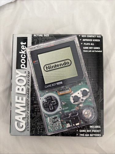 Nintendo game boy - nintendo, clear