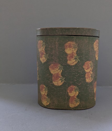 Vintage papier mache box - vintage,