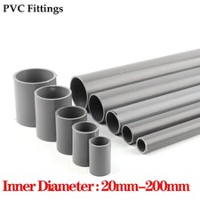 Grey PVC Direct Pipe Fitting