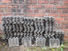 Victorian Blue Clay Garden Edging Tiles Reclaimed Original