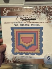 Spellbinders GRAND CREATIVE BOOK PAGES Nestabilities Dies DONNA SALAZAR
