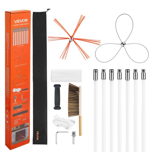 Vevor chimney sweep kit - vevor,