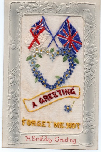Ww1 patriotic embroidered - ww1, birn