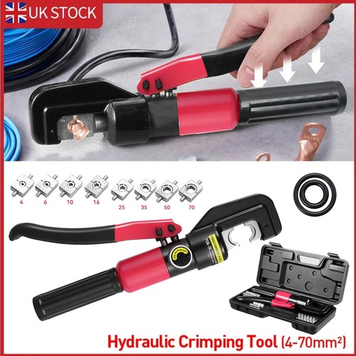 Hydraulic crimper set - crimper,