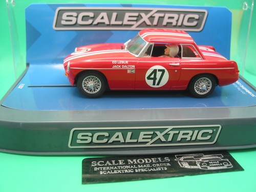 Scalextric digital mgb red 47 - mgb,