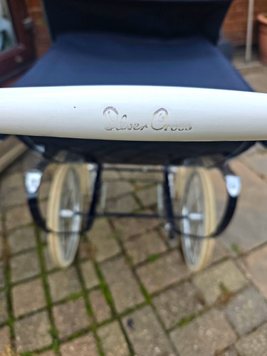 Dolls silver cross single - silver, pram
