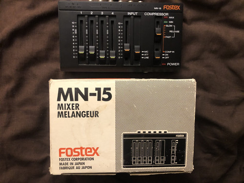 Fostex vintage 4 channel - mn-15,