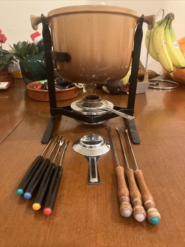 Creuset fondue set vintage - set,