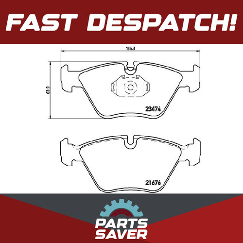Brake pads set fits bmw - set,