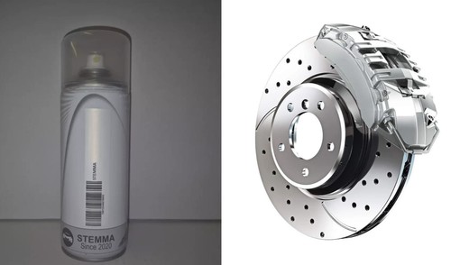 Silver brake caliper paint - silver,