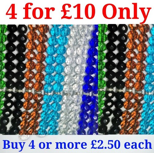 Crystal prayer beads - crystal,
