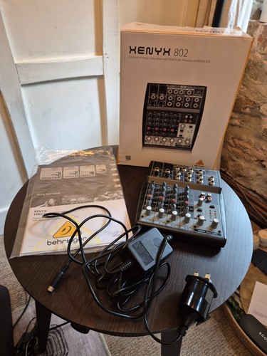 Behringer 802 xenyx input - behringer, 8-input