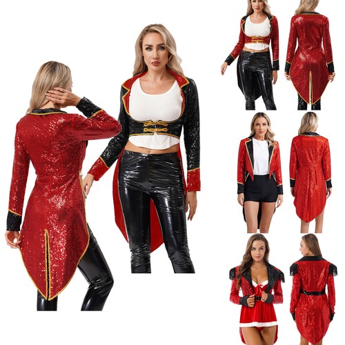 Womens ringmaster circus lion - circus,