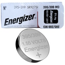 1 x Energizer 395 399 SR927SW D395 D399 GP395 SR57 Watch Battery