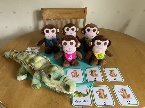 Little monkey story song - 5,