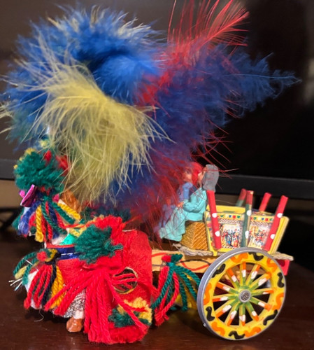 Sicilian souvenir horse cart - souvenir,
