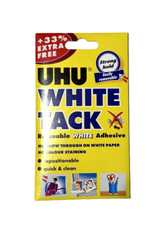 UHU White Tack, 33% Extra