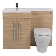 Bathroom 1100mm L Shape